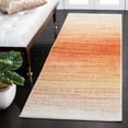 thumbnail image 2 of SAFAVIEH Adirondack Maris Abstract Runner Rug, Orange/Red, 2'6" x 14', 2 of 8