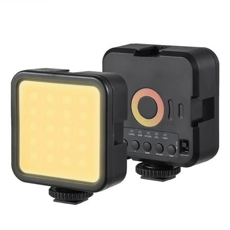 Image of Andoer Photography Lamp Portable Vlog Light with Bi-color Light Modes and 1200mAh Battery