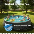thumbnail image 5 of Funsicle 18' x 48" QuickSet Inflatable Ring Top Outdoor Above Ground Pool with Pump, 5 of 8