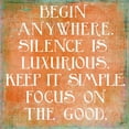 thumbnail image 2 of SD Graphics Studio 12x12 Gold Ornate Wood Framed with Double Matting Museum Art Print Titled - Focus On The Good, 2 of 4