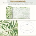 thumbnail image 4 of Lampshades 2 Pack Tropical Green Palm Leaves Watercolor jungle tropical 13"x13"x10" Light Shade for Table Lamps Floor Lamp Shades Lampshade Replacement Easy Assembly, 4 of 8