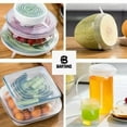 thumbnail image 3 of Bartans Silicone Stretch Lids, Waterproof Stretchable Food Covers, 6 Count, 3 of 6