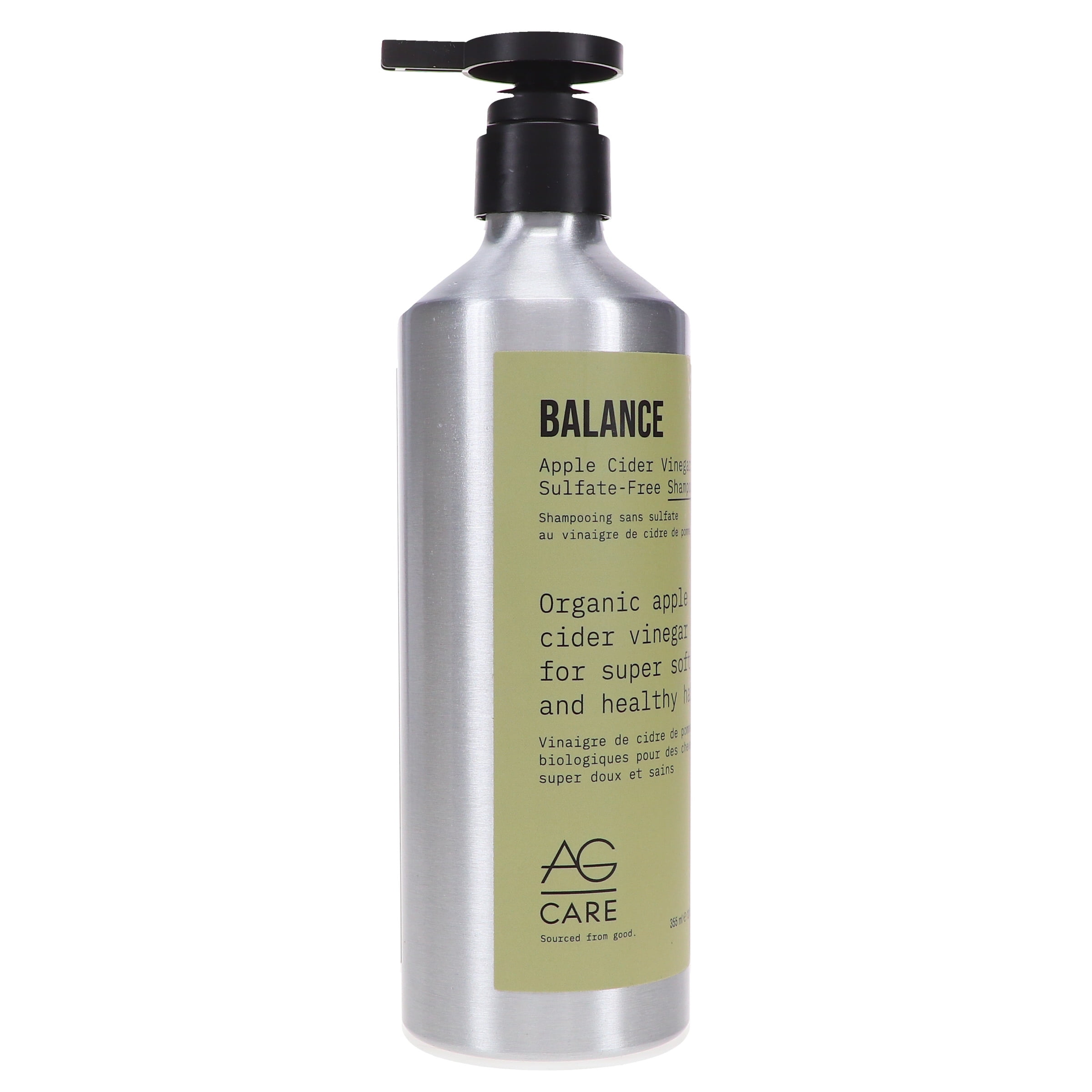 AG Care Balance Apple Cider Vinegar Sulfate-Free Shampoo 12 oz