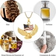 thumbnail image 4 of The Stars and the Stripes Eagle Urn Necklace for Ashes Animal Cremation Jewelry for Men Women Stainless Steel Memorial Urn Necklace Keepsake Jewelry of Loved Ones, 4 of 6