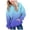 Blue, variant on Gubotare Cute Hoodies for Teen Girls Trendy Preppy Hooded Sweatshirts Oversized Long Sleeve Shirts Gradient Clothes for Girls (Blue, 130)