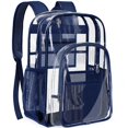 thumbnail image 1 of Mochila transparente PAMANO transparente Heavy Duty para College Navy, 1 of 7