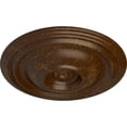 thumbnail image 3 of Ekena Millwork 14 3/4"OD x 1 3/4"P Traditional Ceiling Medallion (Fits Canopies up to 4"), Hand-Painted Root Beer Crackle, 3 of 6