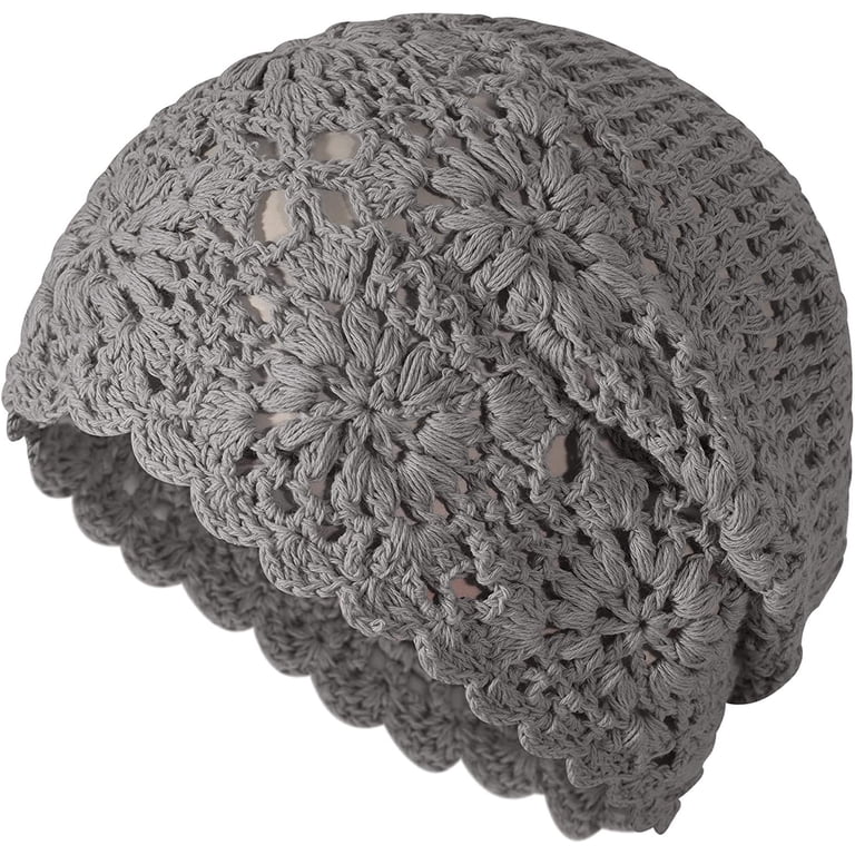 Dalrosia Crochet Slouchy Beanie Hat Fall Handmade Knit  display picture 2