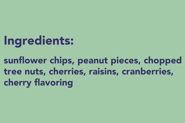 Wild Bird Seed Mix, Shell Free Fruit and Nut, 20 lbs.
