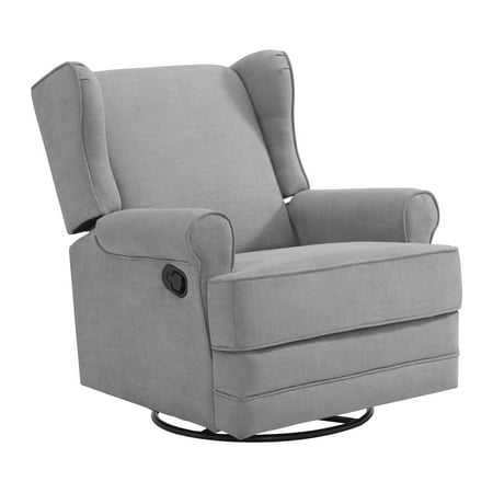 UPC: 0082056281084 | Oxford Baby Teegan Nursery Swivel Glider Recliner Chair Gray