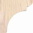 thumbnail image 3 of 3 1/2"W x 6"D x 6"H Yorktown Smooth Corbel, Douglas Fir, 3 of 9