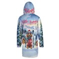 thumbnail image 2 of Hello Welcome Winter The Ski English Setter Snowy Day All Over Print 3D Hooded Duffle Toggle Coat Dog Lover - 13013, 2 of 6