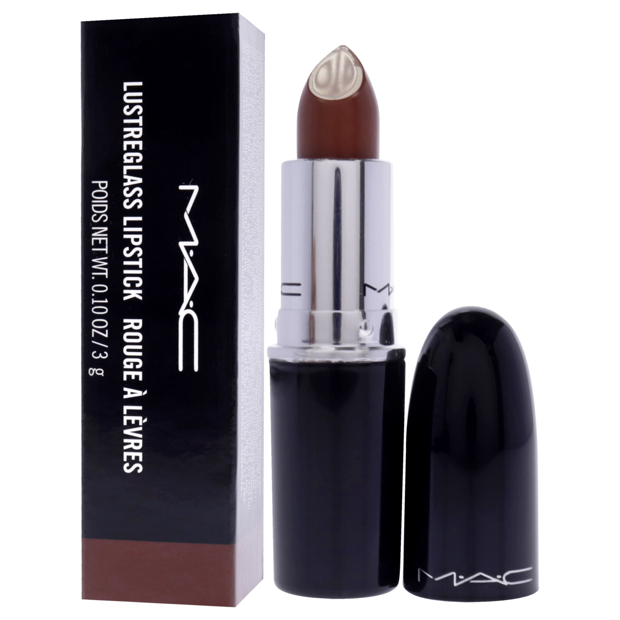 MAC Lustreglass Lipstick - 554 Cant Dull My Shine , 0.1 oz Lipstick