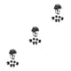 thumbnail image 1 of Bearachild Casco con ruedas para niños Cascos ajustables Rodillera Codera Bicicletas Patinaje Type1 NO1, 1 of 6