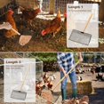 10inch Large Chicken Poop YPF5 Scooper, 3 in 1 Metal Litter Scoop (20