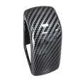 thumbnail image 1 of Decoración de embellecedor de cubierta de cambio de perilla de cabeza de fibra de carbono para S60 S90 Xc40 Xc60 Xc90 V60 V90, 1 of 5