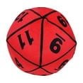 thumbnail image 3 of Dungeons & Dragons Hasbro Red D20 Dice Kids Round Plush Cloud Pillow, Entertainment for Kids, 3 of 4