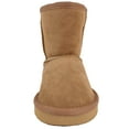 thumbnail image 2 of Kids Genuine Sheepskin Boot with Reinforced Heel by SNUGRUGS - Chestnut - US 11, 2 of 7