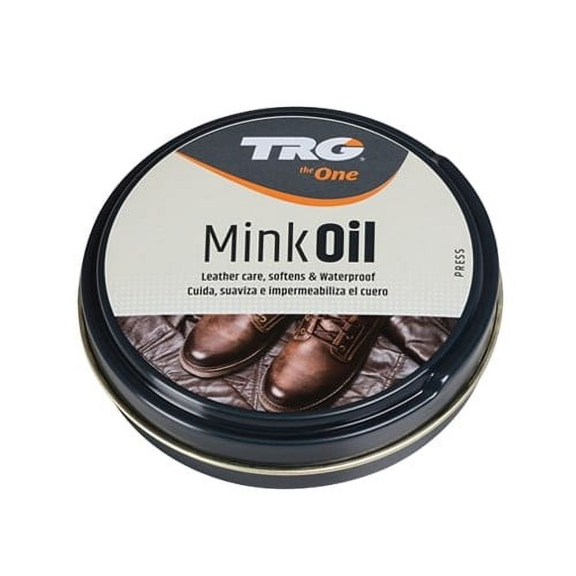 TRG Mink Oil for Leather Boots - excellent leather softener. It