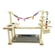 thumbnail image 4 of Bird Perches Nest Play Stand Gym Parrot Playground Playstand, 4 of 9