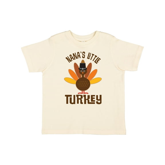 Inktastic Thanksgiving Nana Little Turkey Boys or Girls Toddler T-Shirt