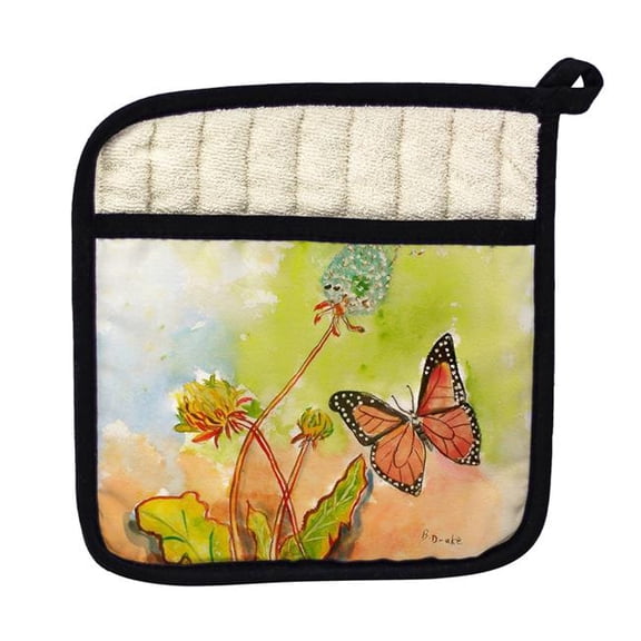 Betsy Drake PT278 Betsys Butterfly Pot Holder