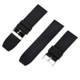 thumbnail image 3 of Flmtop 16mm - 28mm Waterproof Solid Soft Silicone Buckle Watch Strap Band Replacement, 3 of 10