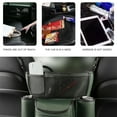 thumbnail image 7 of Meterk Car Storage Bag Center Console Storage Organizer Front Seat Leather Barrier Handbag Holder Large Capacity, 7 of 7
