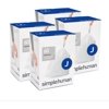 simplehuman Code J Custom Fit Drawstring Trash Bags, 30-45 Liter/8-12 Gallon, 12 Refill Packs (240 Count)