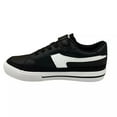 thumbnail image 4 of TOMMY BAHAMA Little Boys Slip-on Sneakers Size 13 Black White Faux Leather Shoes, 4 of 7