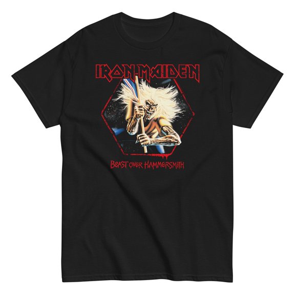 Iron Maiden - Beast Over Hammersmith Unisex T-Shirt - Black - Small
