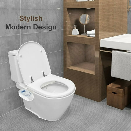 NEW Bidet Fresh Water Spray Mechanical Bidet Toilet Seat Attachment Non-Electric