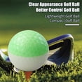 thumbnail image 3 of sunsanly Lightweight Golf Ball Unique 2-Colors Assorted Double-Layer Golf Ball Better Control Golf Accessories for Golfers, 3 of 8