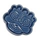 thumbnail image 1 of Dark Blue Ceramic Appetizer Plate for Home Use Unique Design Easy to .9 Inches, 1 of 5