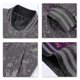 thumbnail image 5 of Chaqueta informal con lentejuelas para hombre, abrigo con cremallera y estilo bomber para fiesta, 5 of 5