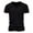 Black, variant on Mens Tshirt Casual Sporty Breathable V Neck Short Sleeve T Shirt Lightweight Solid Color Regular Fit Men Tshirt