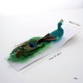 thumbnail image 2 of LOLIPPYY Realistic Peacock Christmas Ornament - Hanging Bird Decoration for Xmas Tree, Holiday Home Decor, Festive Seasonal Display Accents, 2 of 7