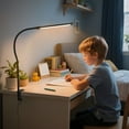 thumbnail image 3 of DAYBETTER LED Desk Lamp, Clip-on Desk Lamp with 3 Color & 10 Brightness, Dimmable Clamp Lamp for Office, Studying, Drafting, 3 of 7