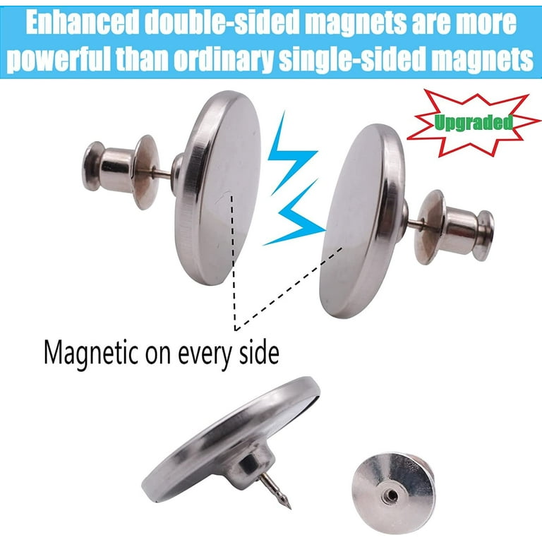 6 Pairs Curtain Magnets Closure, Magnetic Curtain Clips for Indoor Outdoor  Curtains Prevent Light Leaking, Strong Curtain Weights Magnets for Pergola  Patio Gazebo Cabana, Plus Size 0.98inch 