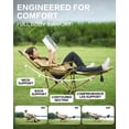 thumbnail image 3 of Reclining Camping Chair with Foot Rest, 3 of 8
