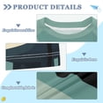 thumbnail image 2 of FORMRS Boys Rash Guard Short Sleeves Swim Shirt Quick Dry UPF 50+ Sun Protection, Sizes 3-12T, Black Cat, 2 of 6