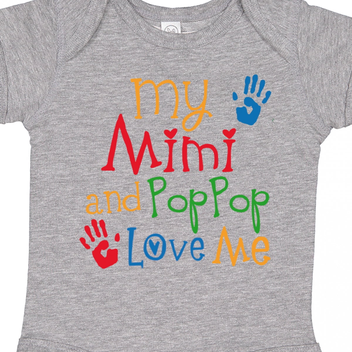 Inktastic Mimi and Poppop Love Me Boys or Girls Baby Bodysuit