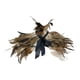 thumbnail image 5 of Bufanda de plumas góticas para el hombro, accesorio fotográfico cómodo, chal de plumas con amuleto Marrón, 5 of 9