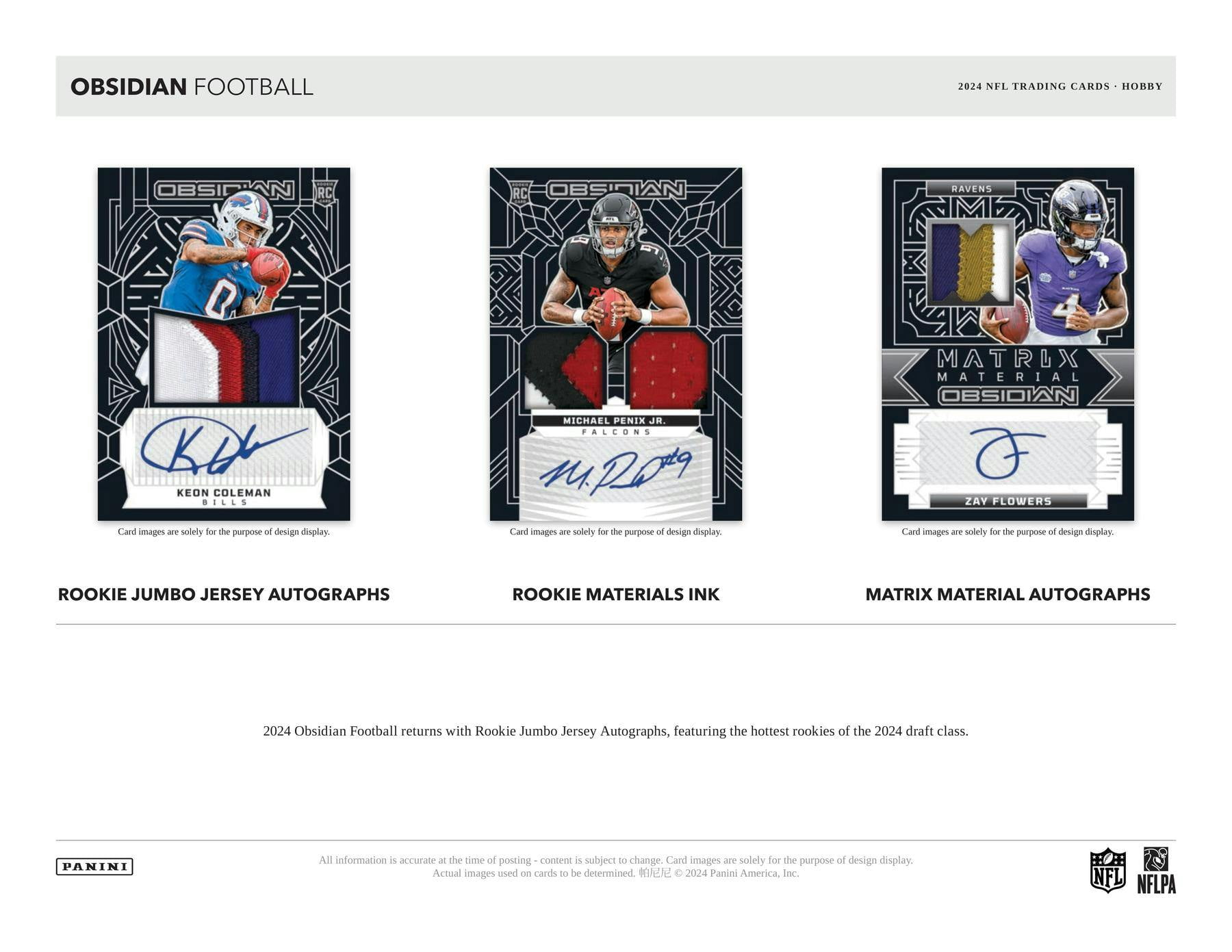 2024 Panini Obsidian Football Hobby Box