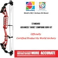 thumbnail image 2 of Sanlida Archery 37" Hero 10 Ⅱ Flagship Top of The Line Target Compound Bow Kit with Accessories for Competition&Professional Archers, 40-50&50-60Lbs, Draw Length 24"-31.5",Limited Life-time Warranty, 2 of 6