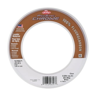 Berkley Trilene 100% Fluorocarbon Ice Fishing Line, Clear, 3 lb Test  Strength, 75 yd - Walmart.com