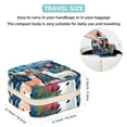 thumbnail image 5 of Alpaca Travel Portable Square Display Case: Earring and Necklace Organizer - Ideal for Girls and Women, 5 of 6