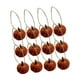 thumbnail image 5 of Paquete de 12 calabazas artificiales de terciopelo, calabazas falsas, para centros de mesa de boda, Con cordón, 5 of 9