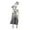 40cm bride, variant on Realistic Full Body Skeleton with Movable Joints Halloween Haunting House Props Terrifying Skull Decoration