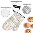 thumbnail image 5 of ZNDUO Oven Mitts and Pot Holders Sets, Boho Trendy Chic Pattern Non-Slip Cooking Oven Mitt, 5 of 8